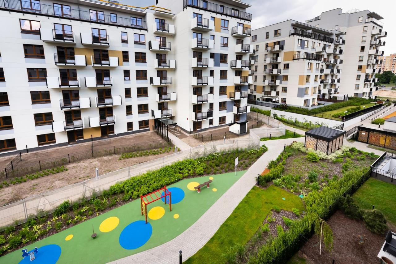 Saska Kepa Bright Apartament Warszawa Eksteriør billede
